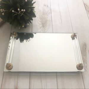 Vintage • Mirrored Vanity Tray